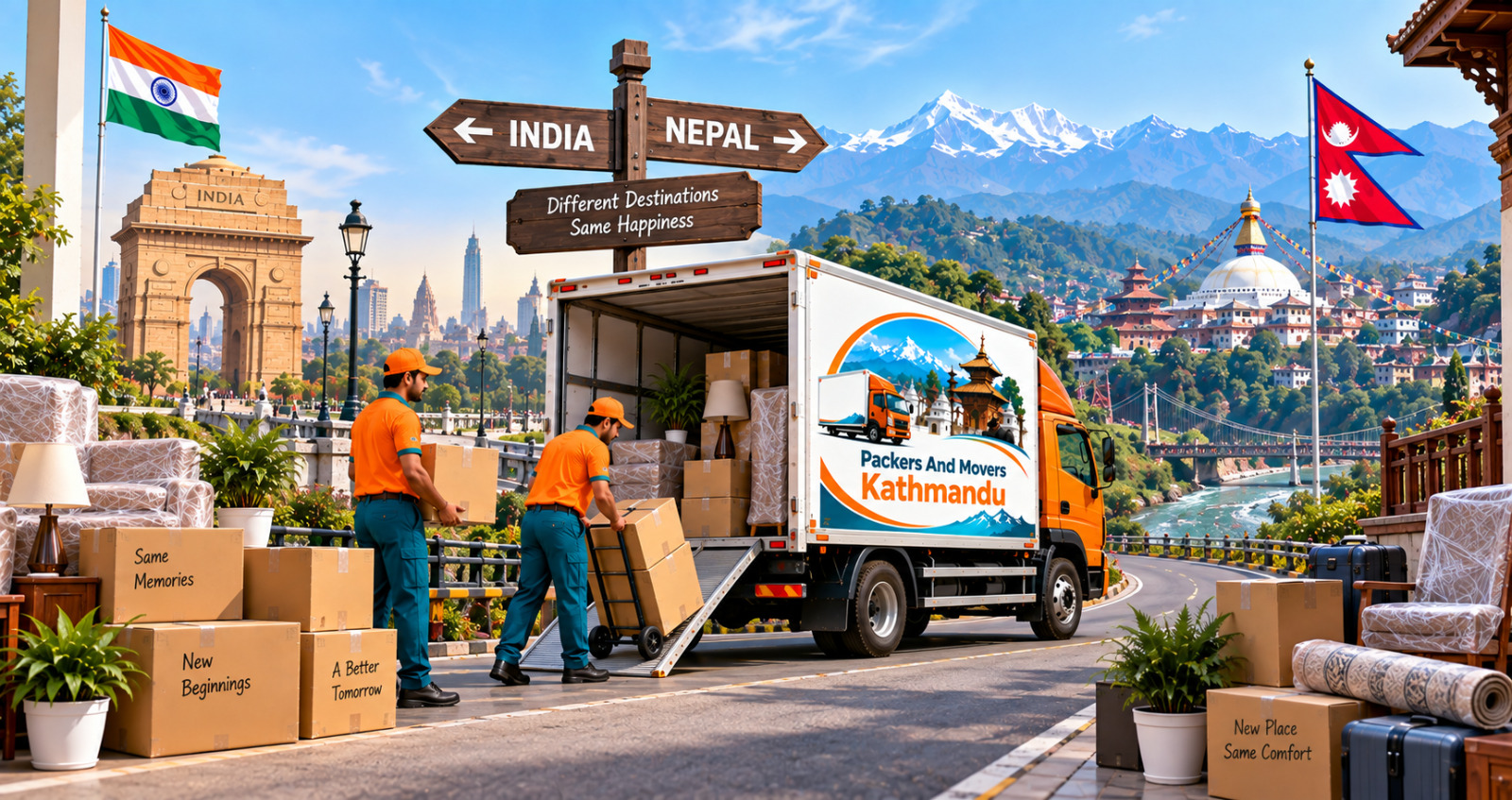 India to Nepal Home Shifting Tips and Complete Guide