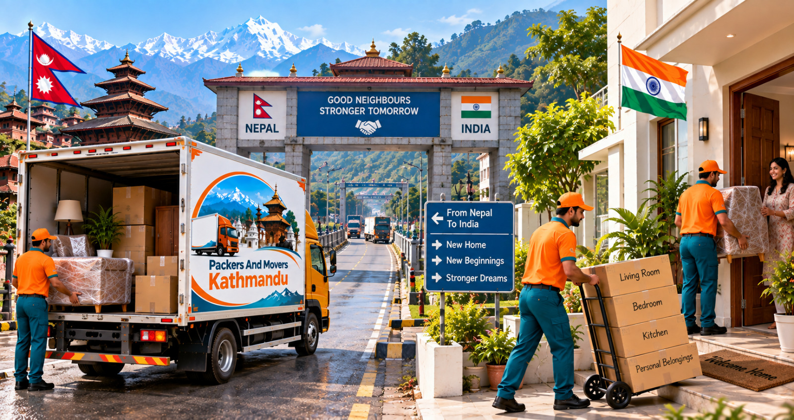  Complete Guide on Transfer of Household Goods from Nepal to India