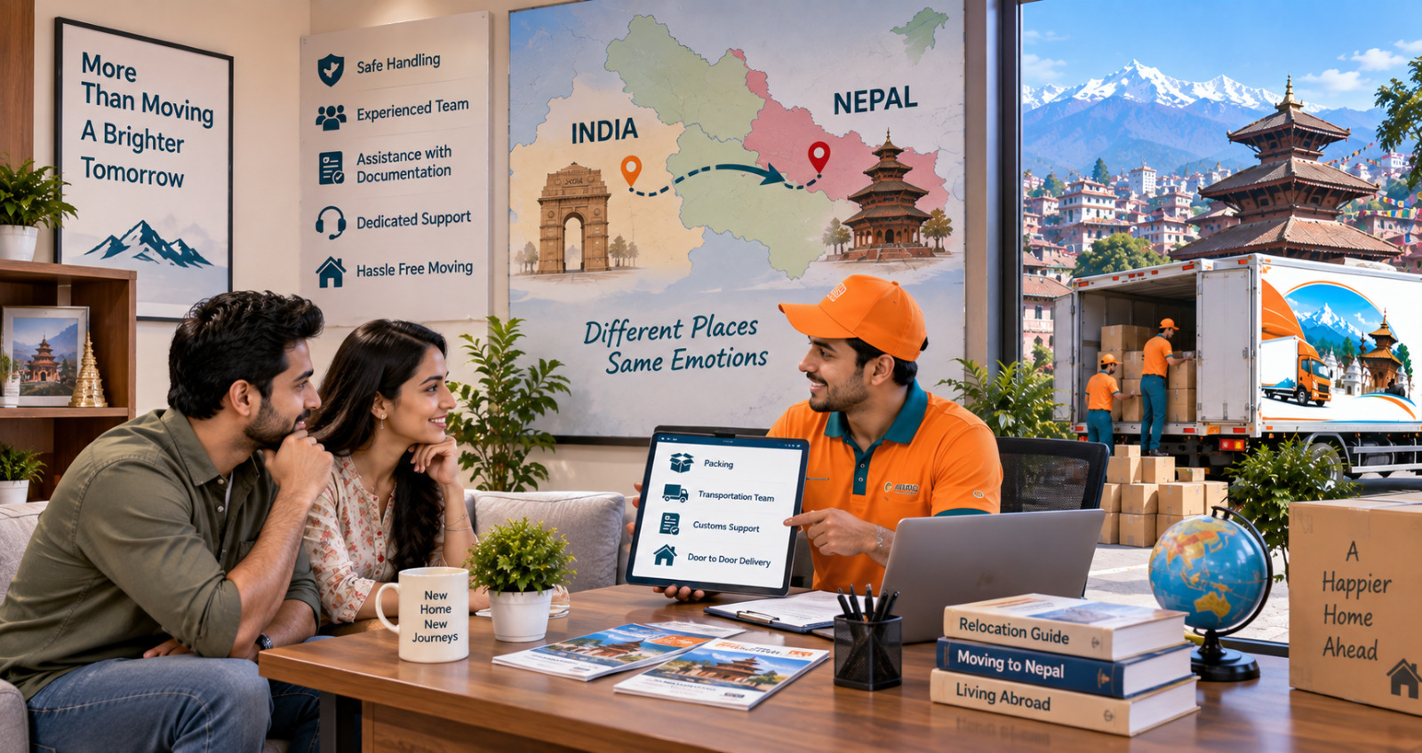 Choosing Packers and Movers for Moving to Nepal