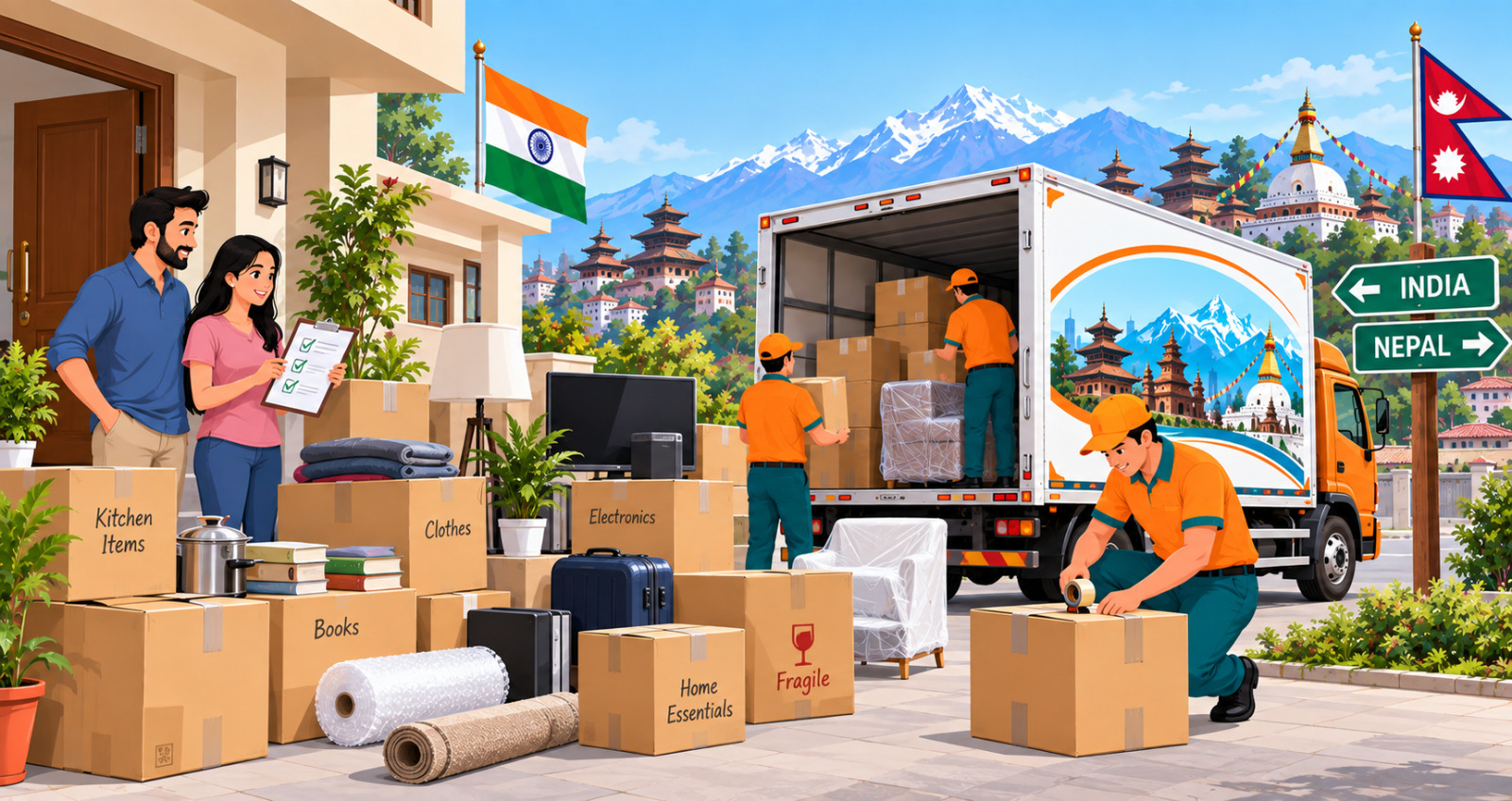 Tips for Moving Household Items to Nepal