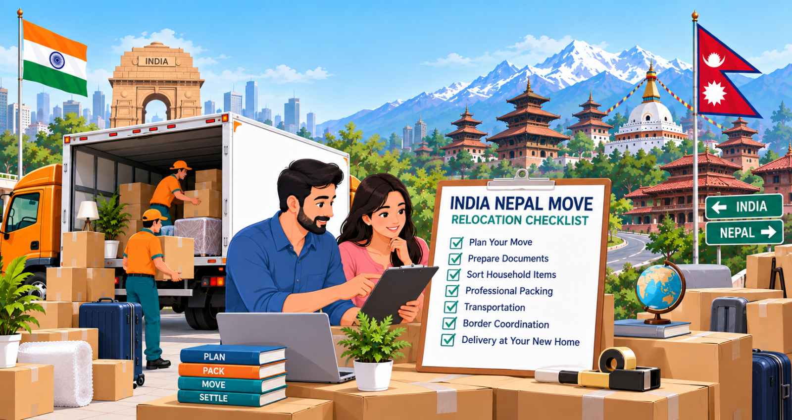 India Nepal Move Relocation Checklist