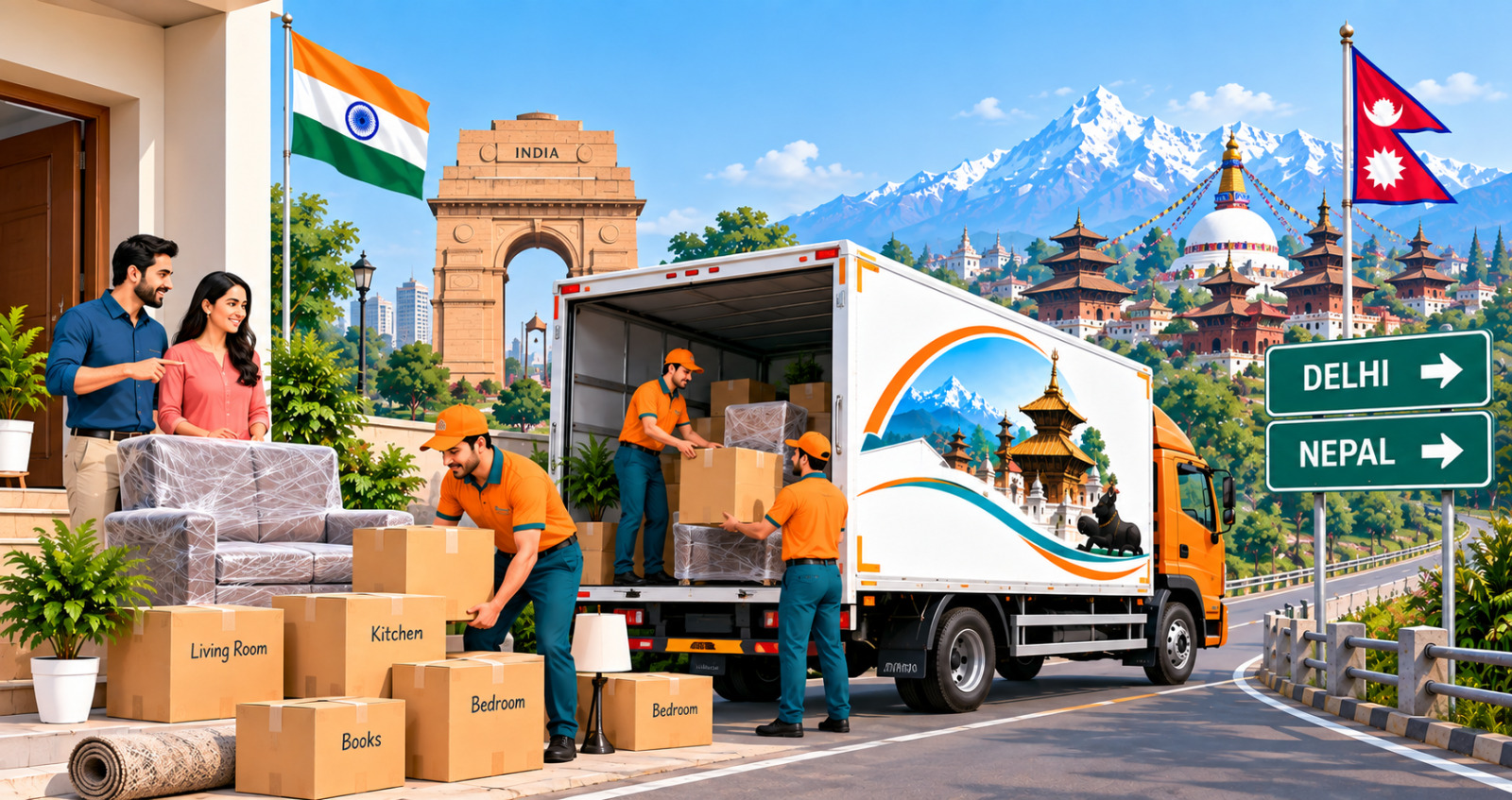 Delhi to Nepal Relocation Complete Guide