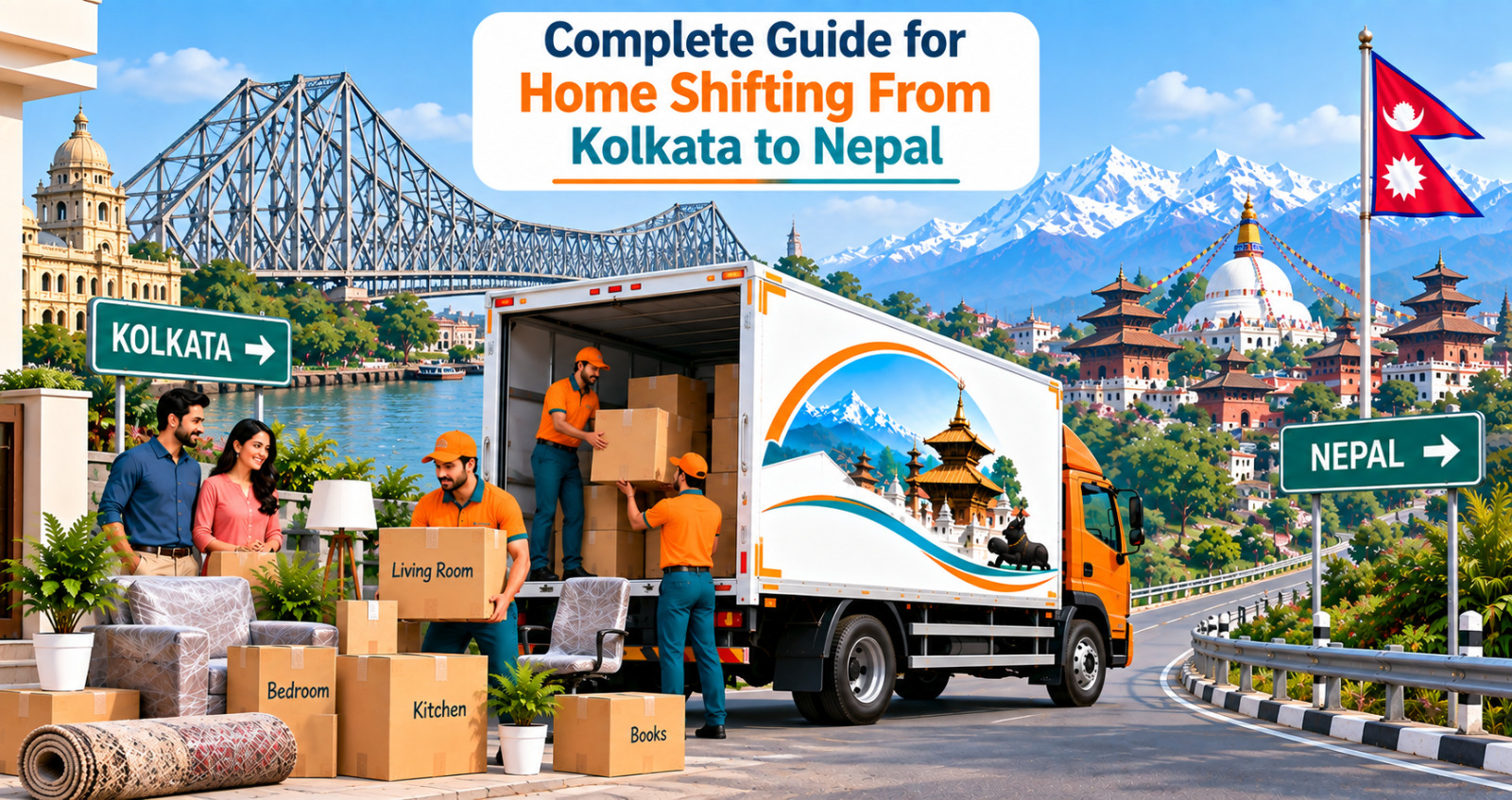Home Shifting From Kolkata To Nepal Complete Guide
