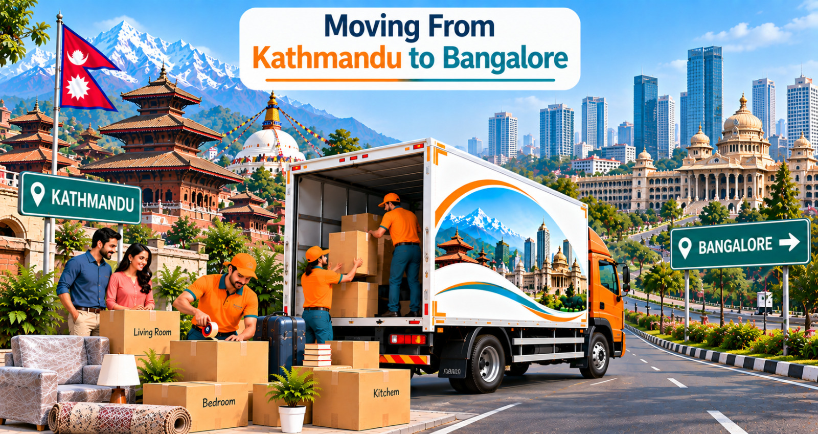 Moving from Kathmandu to Bangalore
