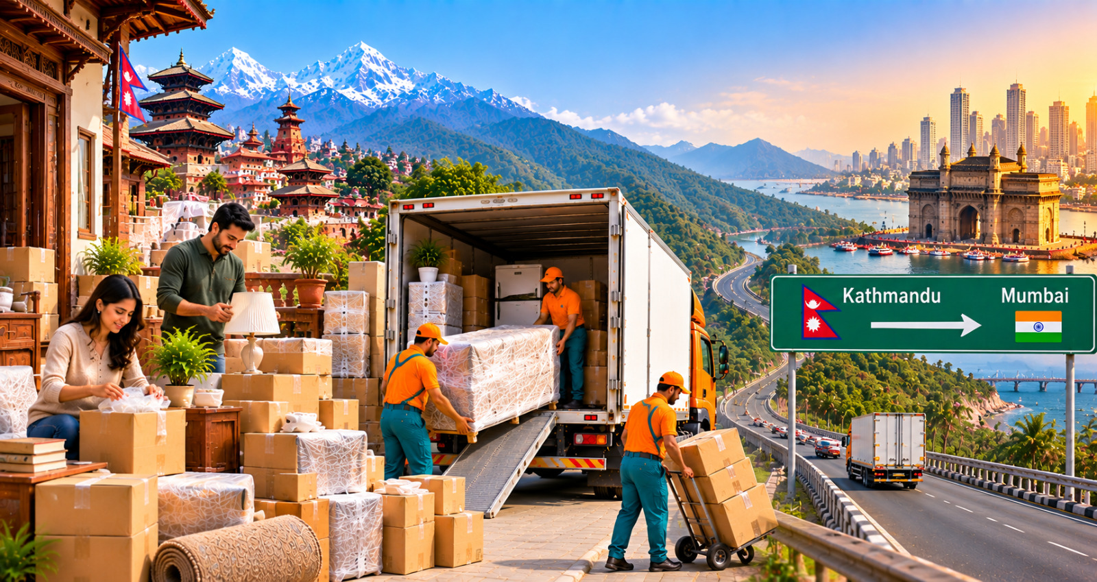 Kathmandu to Mumbai Household Goods Shifting Guide