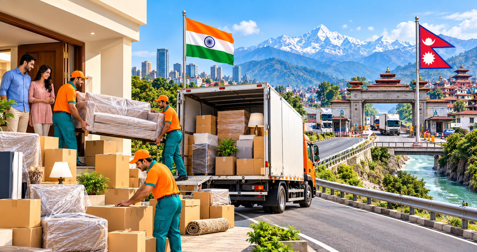 Transporting Household Goods From India To Nepal