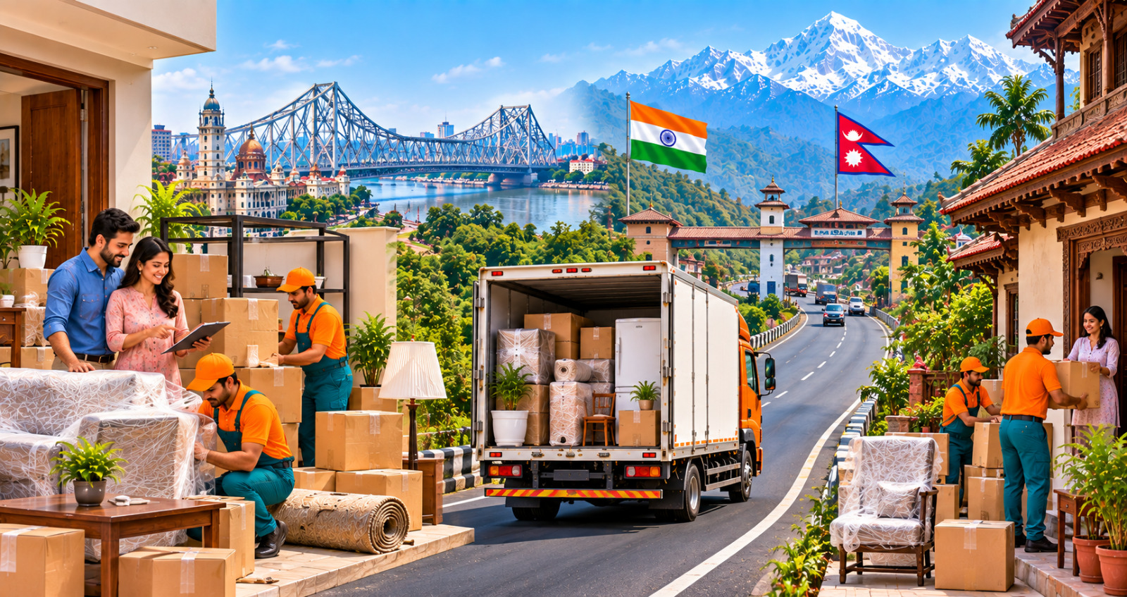 Kolkata to Nepal Home Shifting A Complete Guide