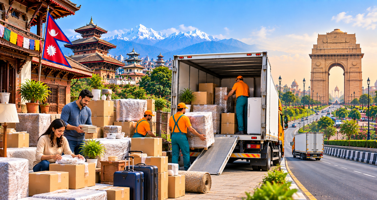 How to Move House from Kathmandu to Delhi