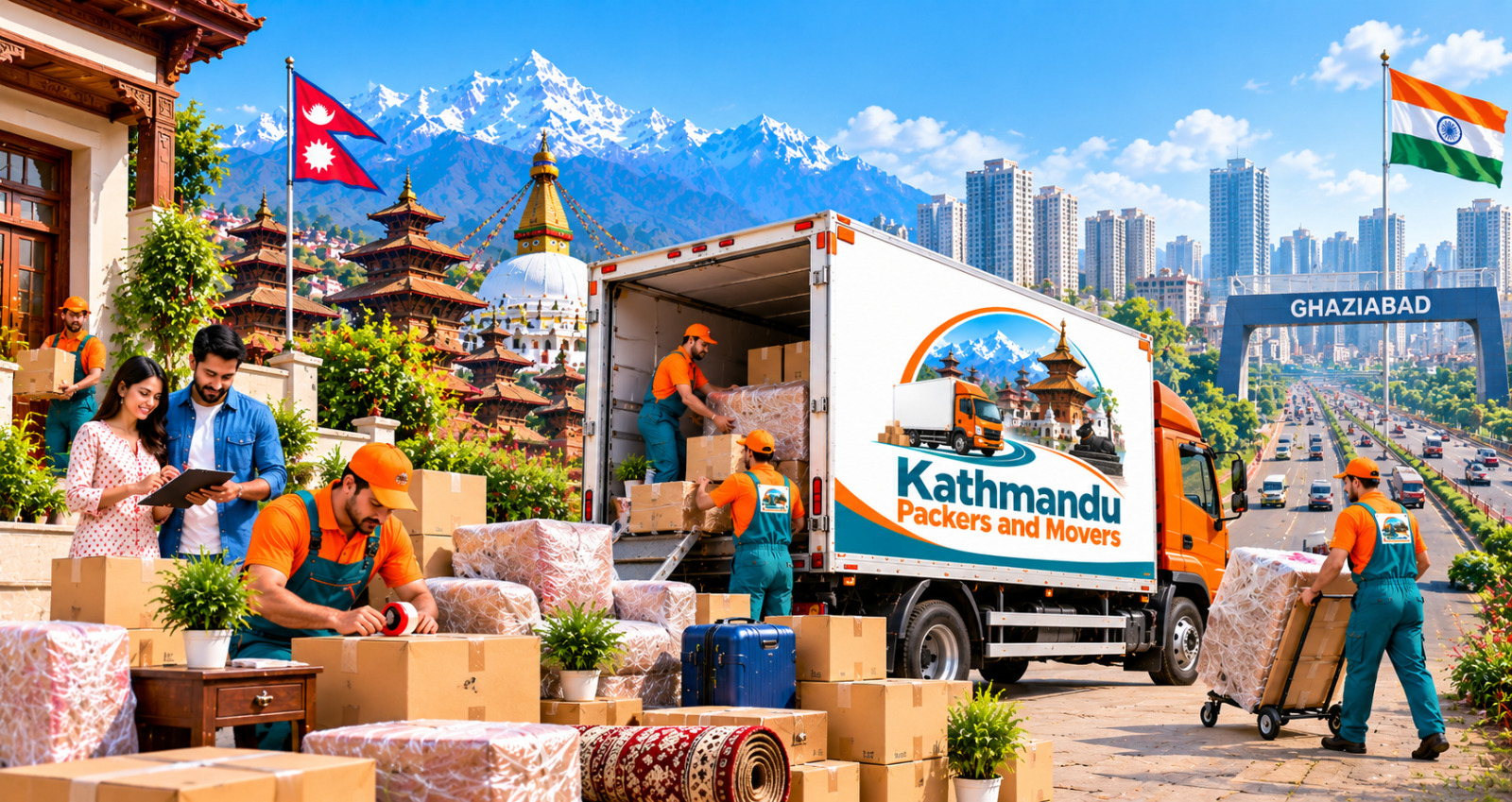 Shifting Service from Kathmandu to Ghaziabad