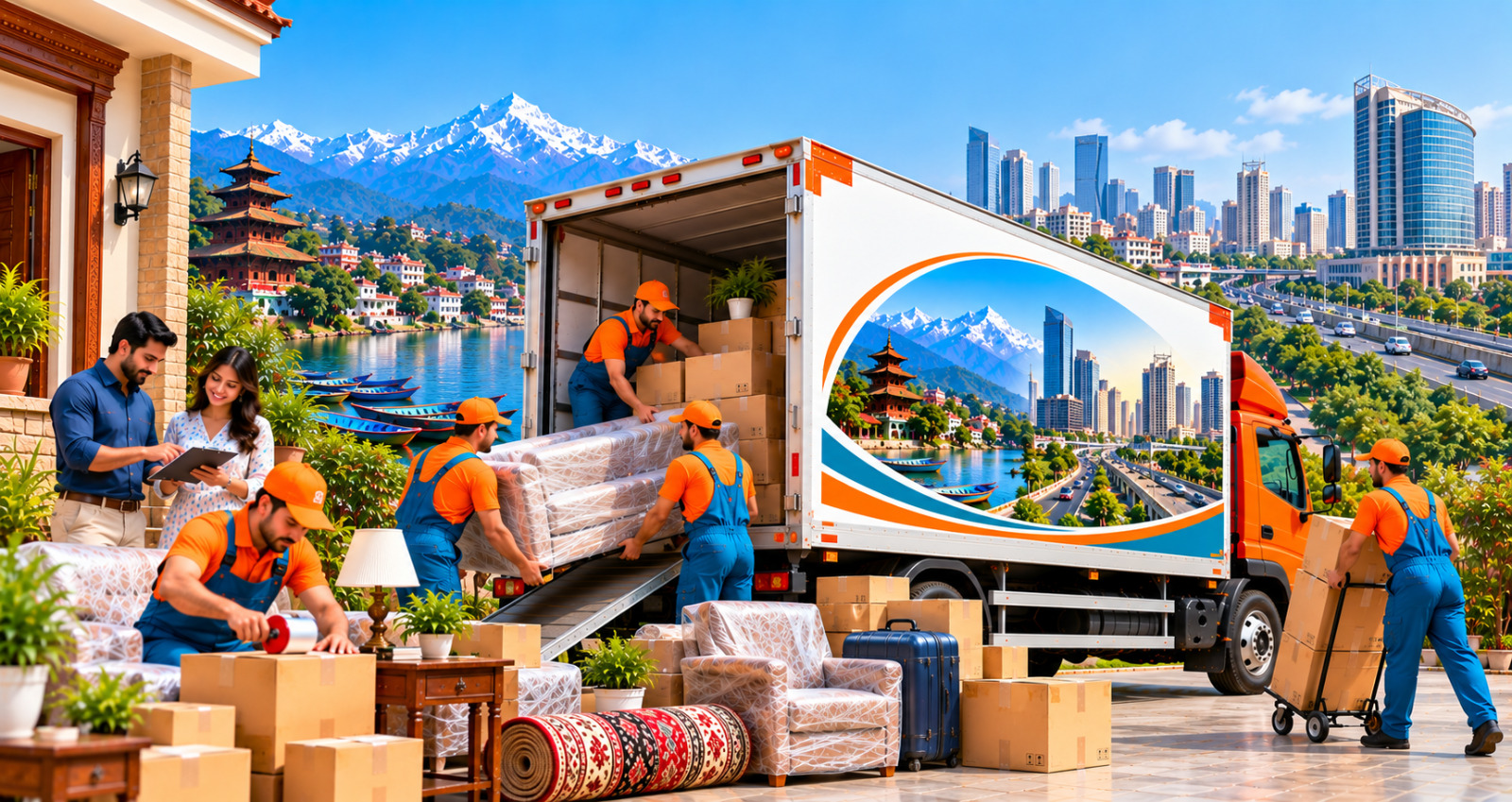 House Shifting Service from Pokhara to Gurgaon
