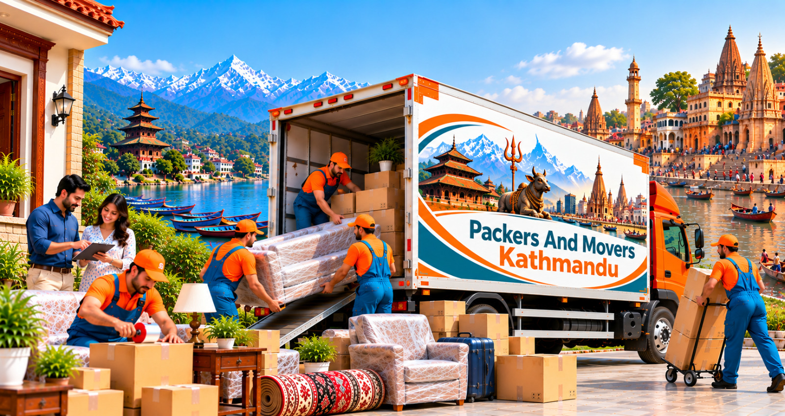 Relocation Service from Pokhara to Varanasi