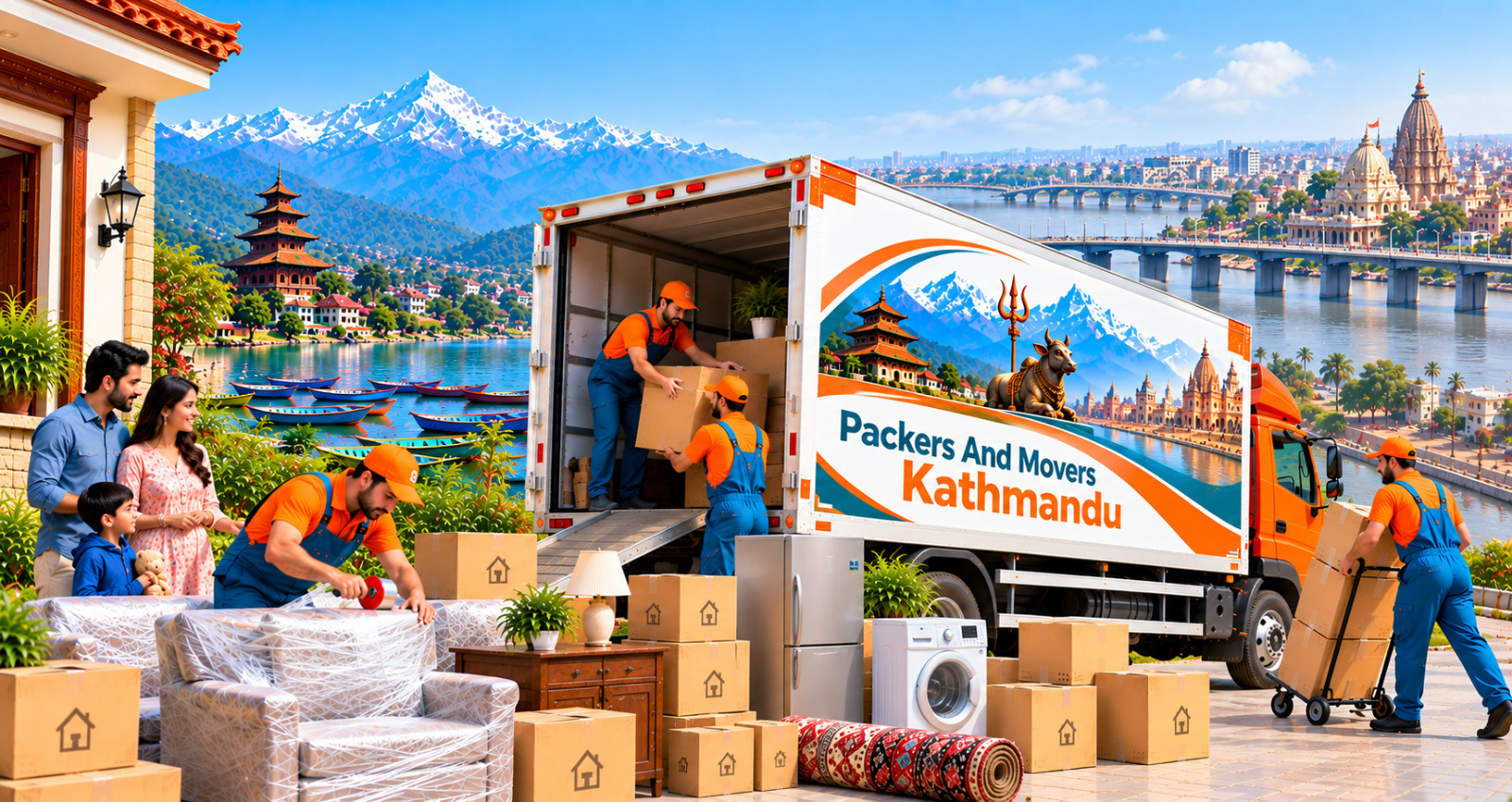 Household Shifting Service Pokhara to Kolkata