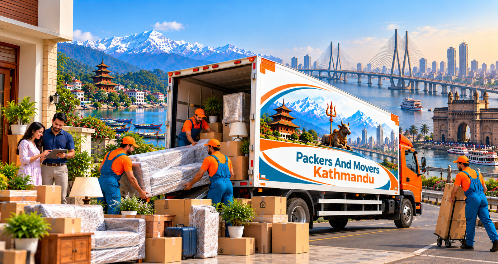 Pokhara to Mumbai Household Moving Service