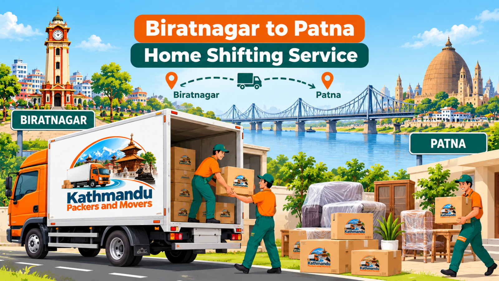 Biratnagar to Lucknow Home Relocation Service